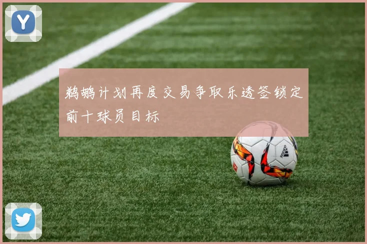 鹈鹕计划再度交易争取乐透签锁定前十球员目标